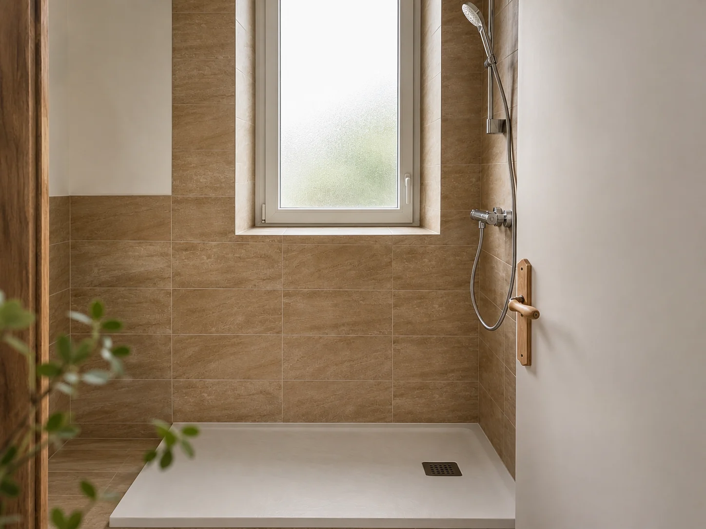 Exemple de réalisation de salle de bain par Kerlan Plomberie — Penmarc’h